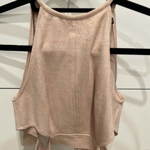 Missguided suede matching set. Sz 4. Worn once!